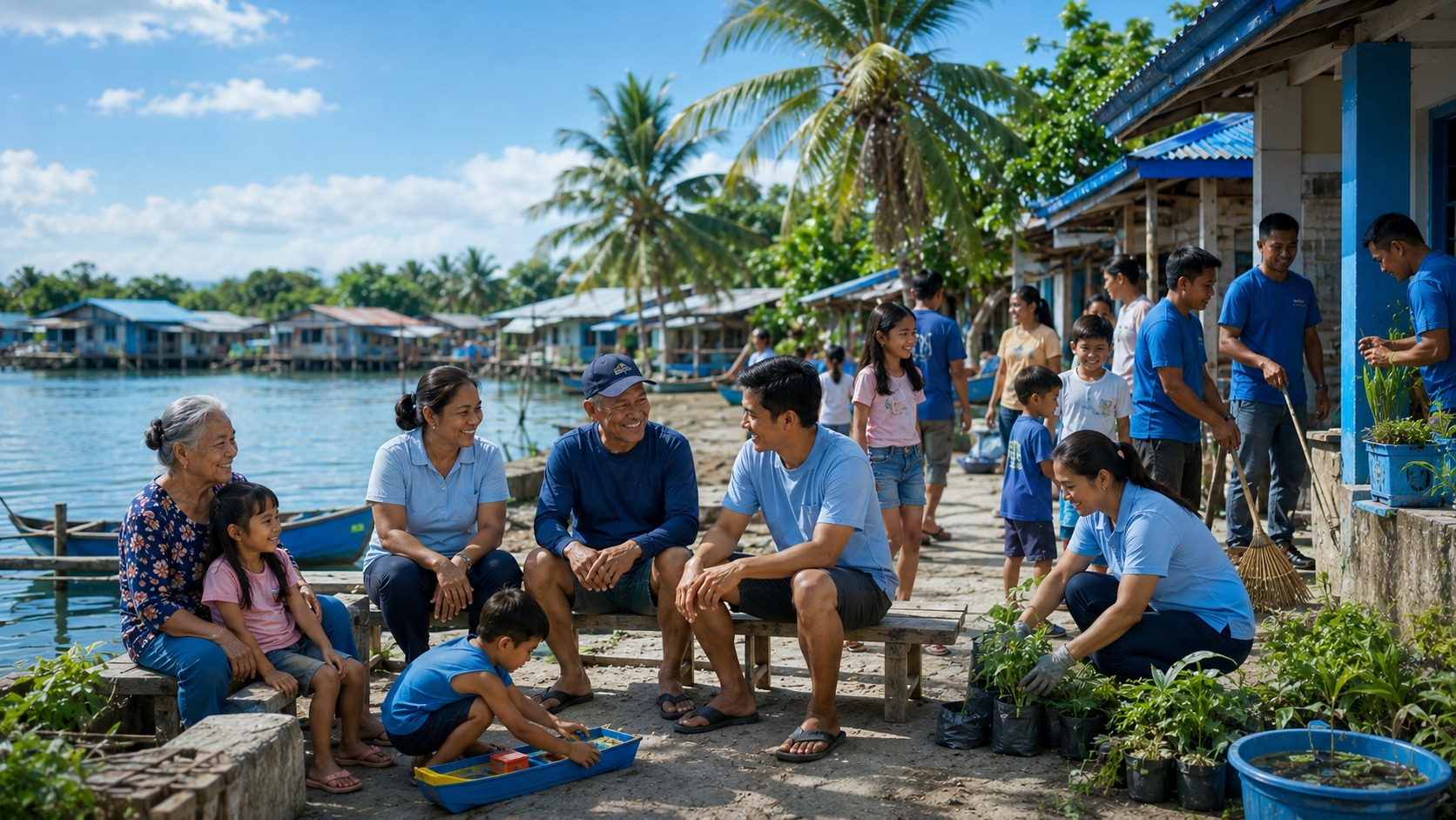 Barangay Hulo community gathering